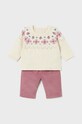 Mayoral Newborn komplet niemowlęcy dzianina różowy 2519.2N.Newborn.9BYH