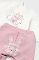 Mayoral Newborn komplet niemowlęcy 3-pack różowy 2612.2K.Newborn.9BYH