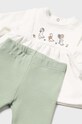 DÍVKA Kojenecká sada Mayoral Newborn 2-pack 2784.2G.Newborn.9BYH zelená