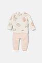 Trenirka za bebe United Colors of Benetton 35JLAK00T.G.W.Seasonal roza AW24