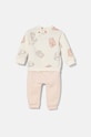 Cпортивний костюм для немовлят United Colors of Benetton 35JLAK00T.G.W.Seasonal рожевий AW24