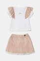 Sada pre bábätká Guess pletenina biela A4BG12.J1300.9BYH