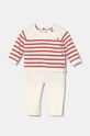 Комплект для младенцев Tommy Hilfiger узор бежевый KN0KN01924.G.9BYH