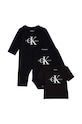 Calvin Klein Jeans komplet niemowlęcy z elastanem czarny IN0IN00212.9BYH