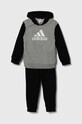Cпортивний костюм для немовлят adidas I CB FTOG трикотаж чорний IV7388