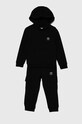 Дитячий спортивний костюм adidas Originals HOODIE FZ CARGO IW1019 чорний AW24