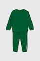 adidas Originals trening copii CREW SET IX5153 verde AW24