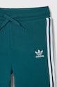 adidas Originals dres dziecięcy HOODIE SET turkusowy IX5166