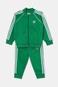 Дитячий спортивний костюм adidas Originals SST TRACKSUIT трикотаж зелений IX5176