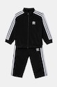 Detská tepláková súprava adidas Originals FIREBIRD pletenina čierna IX5203