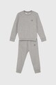 adidas Originals dres dziecięcy CREW SET dzianina szary IX9816