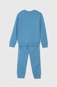 adidas Originals trening de bumbac pentru copii CREW SET IX9817 albastru AW24