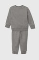 Дитячий спортивний костюм adidas Originals TREFOIL CS IX9834 сірий AW24