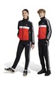 Детский спортивный костюм adidas U 3S TIBERIO TS трикотаж чёрный IY1795