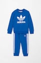 Παιδική φόρμα adidas Originals TREFOIL CREW SE IY4782 μπλε AW24