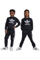 Дитячий спортивний костюм adidas Originals TREFOIL CREW SE трикотаж чорний IY4784