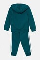 Дитячий спортивний костюм adidas Originals HOODIE SET IY4789 бірюзовий AW24