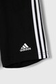 Dětská bavlněná souprava adidas I 3S SPORT SET šedá IY5091