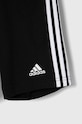 adidas komplet bawełniany dziecięcy I 3S SPORT SET szary IY5091