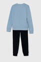 Мальчик Детский спортивный костюм adidas J BL FT TS IY5429 голубой
