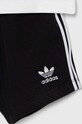 adidas Originals komplet bawełniany niemowlęcy SHORT TEE SET biały JE0521