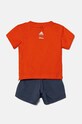 adidas set de bumbac pentru bebelusi x Disney, I DY MM T SET IV9648 rosu AW24