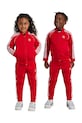Παιδική φόρμα adidas Originals SST TRACKSUIT πλεκτό ύφασμα κόκκινο IX7625