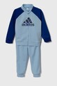 Cпортивний костюм для немовлят adidas I CAMO TS трикотаж блакитний IY4295