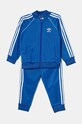 adidas Originals dres dziecięcy SST TRACKSUIT dzianina niebieski IY4026