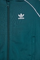 Dječja trenirka adidas Originals SST TRACKSUIT tirkizna IY4792