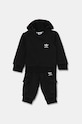 Dětská tepláková souprava adidas Originals HOODIE SET pletenina černá IW1007