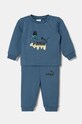 Tepláková súprava pre bábätká Puma X TROLLS Minicat Crew Jogger TR pletenina modrá 627382
