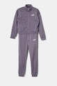 Puma trening copii ESS TAPE Tricot Suit cl tricotaj violet 680319