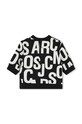 Dětská bavlněná tepláková souprava Marc Jacobs W60324.74.81 černá AW24