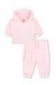 Bavlněná tepláková souprava pro miminka Marc Jacobs pletenina růžová W60331.74.81
