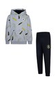 Детский спортивный костюм Converse трикотаж чёрный 8CG075