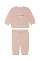 Детский спортивный костюм Calvin Klein Jeans трикотаж бежевый IN0IN00017.9BYH
