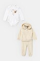 Guess dres niemowlęcy nadruk beżowy H4BW05.KAVN4.9BYH