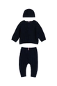 Tommy Hilfiger set per bambini in misto lana pacco da 3 KN0KN01929.9BYH nero AW24