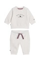 Trenirka za bebe Tommy Hilfiger pletivo bijela KN0KN01939.9BYH