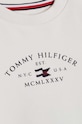 Chłopiec Tommy Hilfiger dres niemowlęcy KN0KN01939.9BYH biały