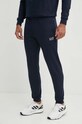 EA7 Emporio Armani dres bawełniany granatowy PJVRZ.8NPV64.0562