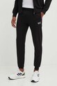 Хлопковый спортивный костюм EA7 Emporio Armani чёрный PJVRZ.8NPV60.1200