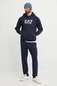 Спортивний костюм EA7 Emporio Armani з еластаном темно-синій PJVTZ.6DPV65.1562