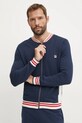 Bavlnená tepláková súprava Fila FPW1201 tmavomodrá AW24