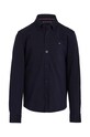 Tommy Hilfiger koszula bawełniana dziecięca KB0KB09077.9BYH.80.122 granatowy AW24