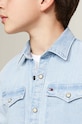 Dětská riflová košile Tommy Hilfiger KB0KB09080.9BYH modrá AW24