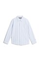 Детская хлопковая рубашка Tommy Hilfiger KB0KB09081.9BYH.128.176 голубой AW24