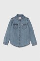 Guess koszula jeansowa dziecięca L4YH04.D4UE0.9BYH niebieski AW24