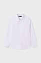 Mayoral koszula bawełniana dziecięca bawełna biały 874.7A.Junior.9BYH